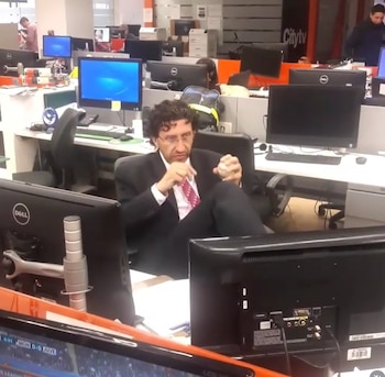 El periodista trabajó por más de 30 años en el diario El Tiempo - crédito @gabrielmeluk/IG