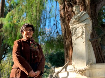 La presidenta de la asociación