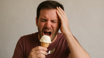 Cómo prevenir y aliviar el “cerebro congelado” tras consumir helado o bebidas frías