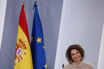 María Jesús Montero da una