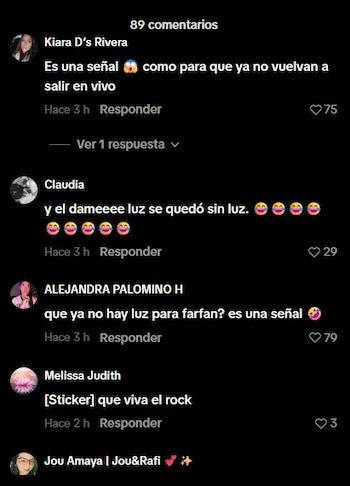 La Manada se queda sin fluido eléctrico cuando una abogada analizaba el caso de Magaly Medina. Captura: TikTok.