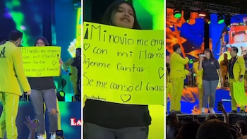 La Arrolladora cumple el deseo de una fan que pidió cantar con ellos tras asegurar que su novio le fue infiel con su propia madre
