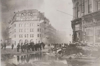Así quedó la ciudad de San Francisco en 1906. Foto: sfpuc.gov