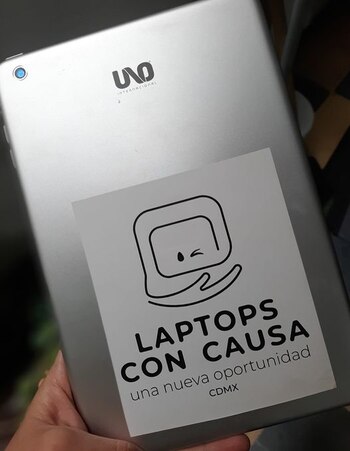 La iniciativa Laptops con Causa