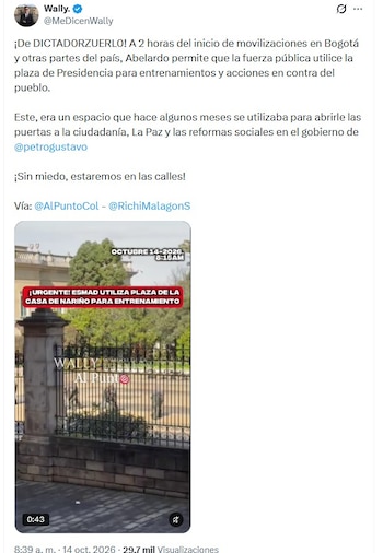 crédito @MeDicenWally/X