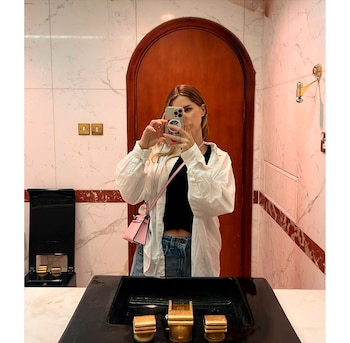 Mica Tinelli en Arabia Saudita