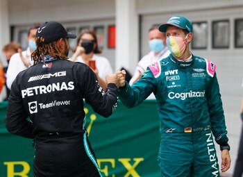 Vettel y Hamilton fueron rivales durante varias temporadas (Reuters)