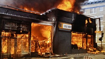 La protesta comenzó en la