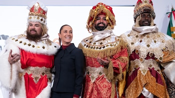 Sheinbaum partió la rosca de