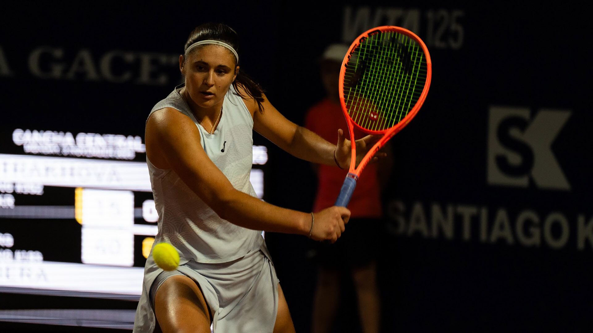 Julia Riera obtuvo una buena victoria y se metió entre las ocho mejores (Fuente: Tucumán Open)