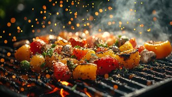 El color del pimiento morrón