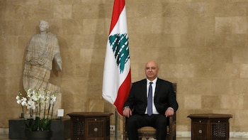 El presidente de Líbano afirma