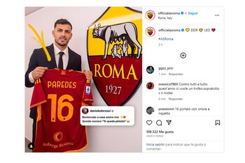 El mensaje de De Rossi