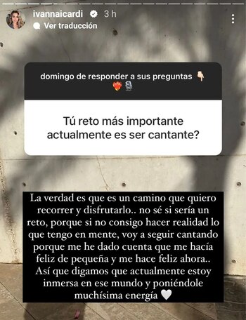 Ivana Icardi contó que se