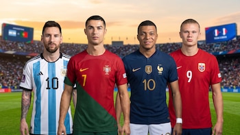 Messi, Ronaldo, Mbappé y Haaland: cómo usan sus redes sociales los delanteros estrella del Mundial 2026