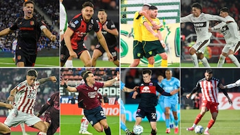 Estudiantes (LP), Newell’s, Defensa y Justicia, Platense, Instituto, San Lorenzo, Tigre y Barracas Central