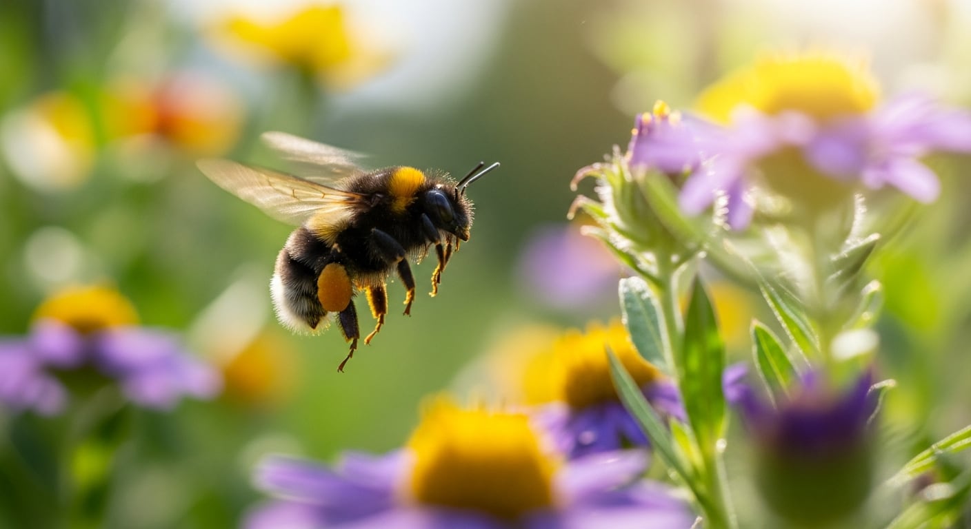 Qué significa que aparezcan abejorros en mi jardín