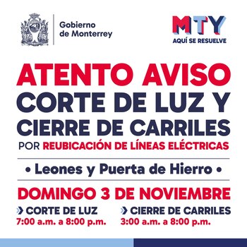 Foto: FB: Gobierno de Monterrey