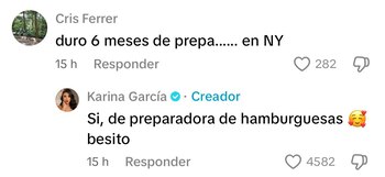 La contundente respuesta de Karina