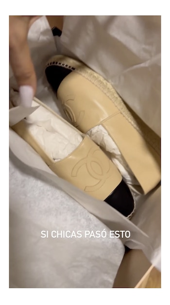 Los zapatos que Jimena Barón