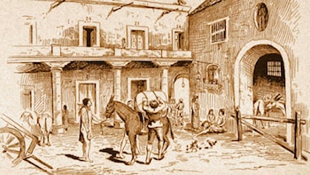 Los mesones hospedaban y alimentaban