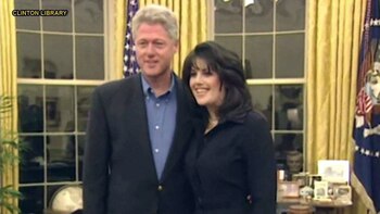 Monica Lewinsky y Bill Clinton