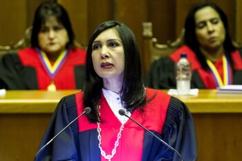 La presidenta del Tribunal Supremo