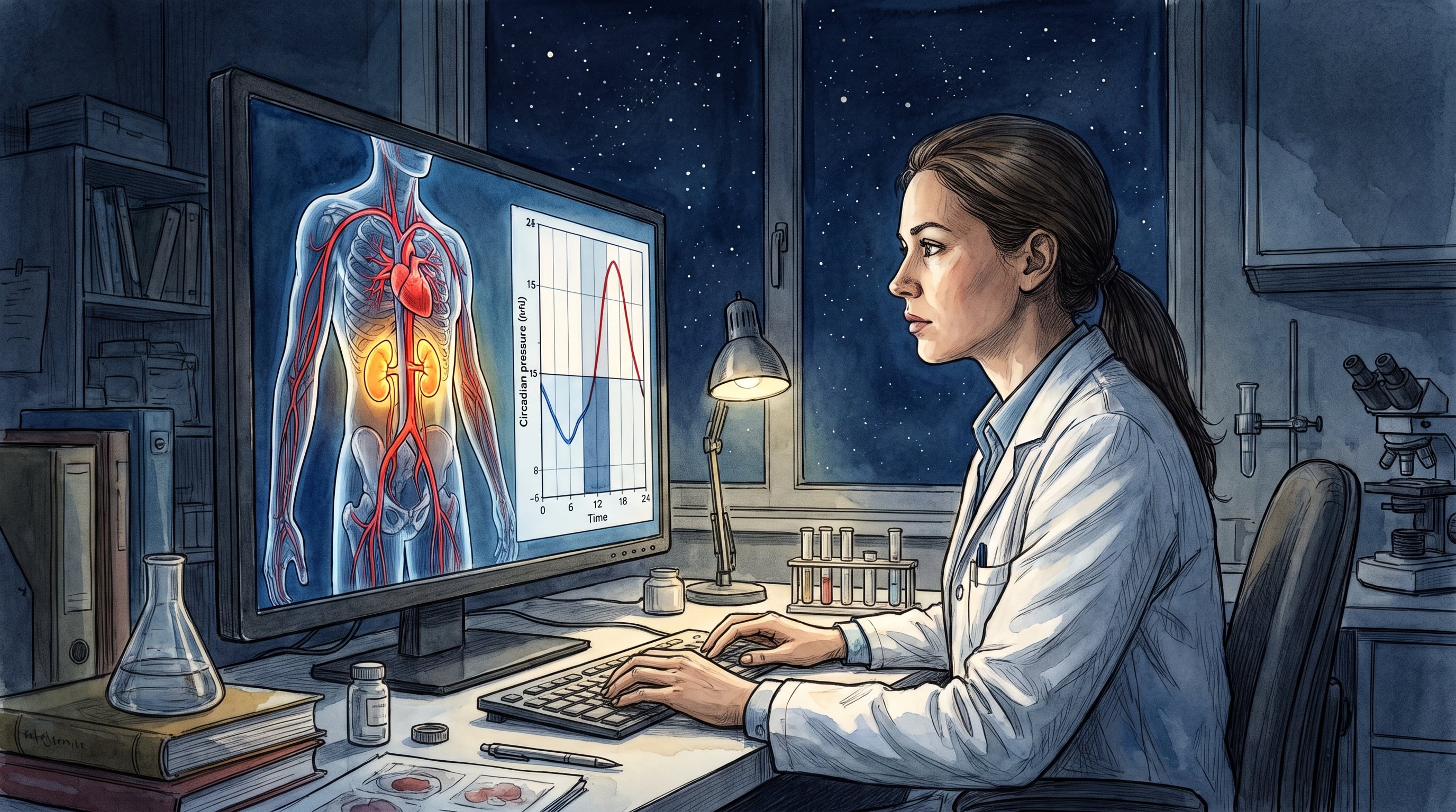 Los investigadores utilizaron un modelo computacional que simula el funcionamiento de los sistemas renal, cardiovascular y nervioso. (Imagen Ilustrativa Infobae)