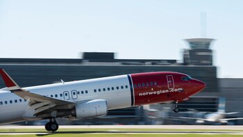 Norwegian cuenta con un espacio en Aeroparque, a diferencia de Jetsmart, que opera desde El Palomar (Adrián Escandar)
