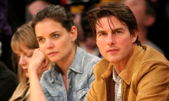 Su relación con Katie Holmes