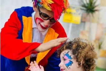 Tío Tito, payaso en Gaza