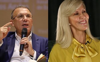 Roy Barreras y Dilian Francisca