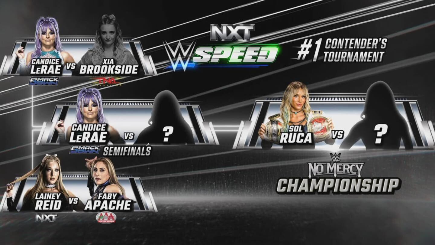 Faby Apache debuta en WWE como parte del torneo clasificatorio por el Campeonato Femenino Speed en NXT. (Especial)