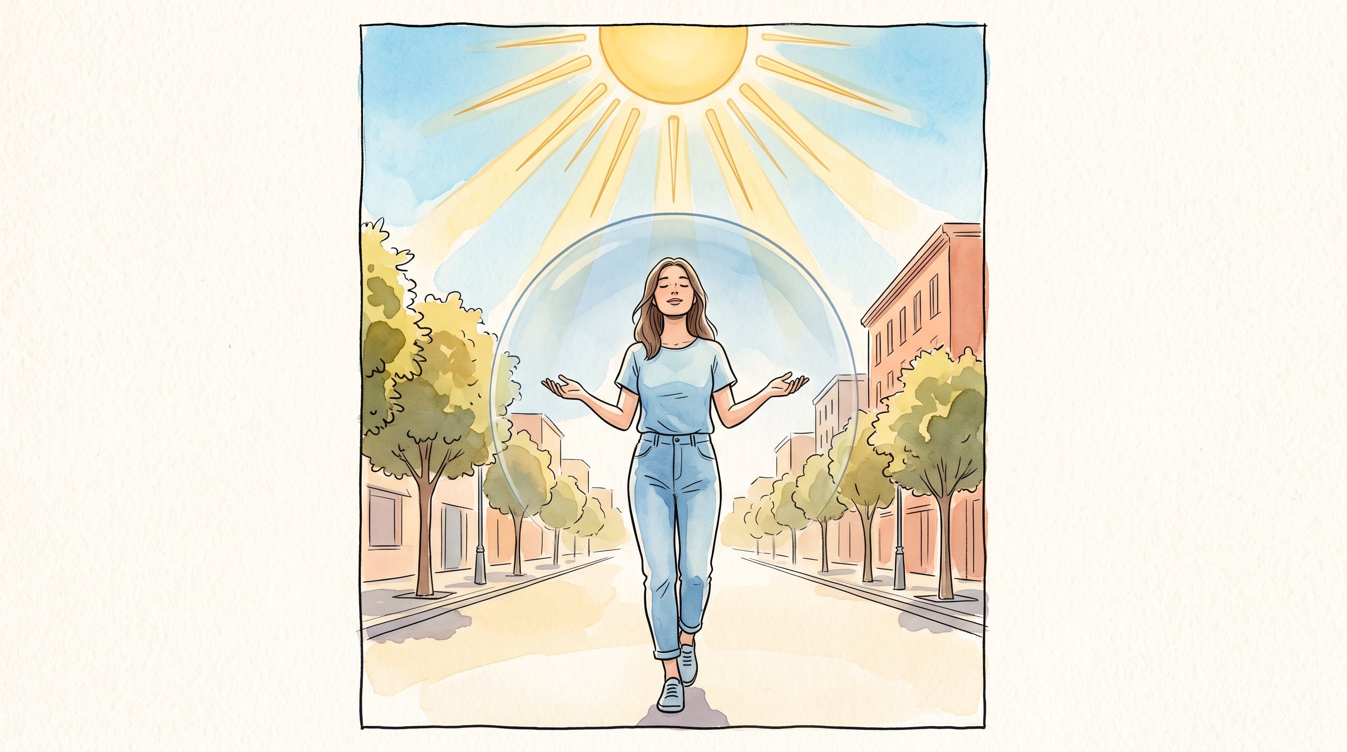 Emily Pearson sufre protoporfiria eritropoyética, una condición genética que limita la presencia al aire libre por el dolor ante la luz solar (Imagen Ilustrativa Infobae)
