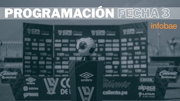 Programación de la fecha 3 de la Copa de la Liga peruana 2026: partidos, horarios y canales TV