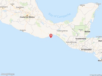 El temblor se registró