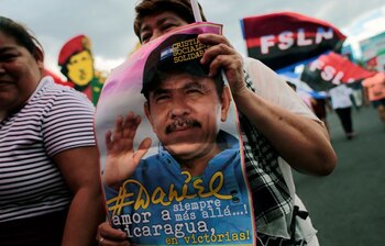 FOTO DE ARCHIVO. Una simpatizante