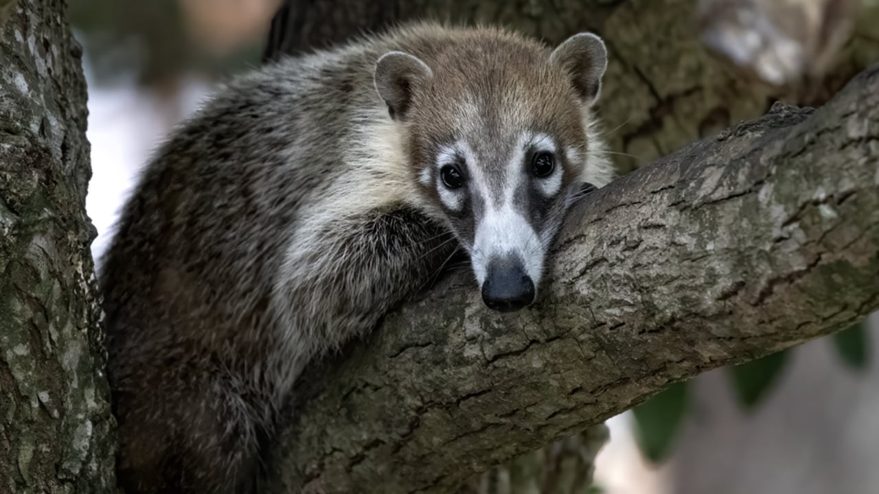 Ejemplar de coatí de nariz blanca. (Chuck Homler - FocusOnWildlife.Me/Wikimedia Commons)