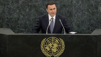 Nikola Gruevski, ex primer ministro