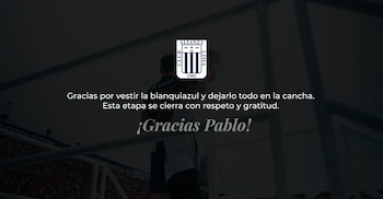 Alianza Lima dedicó un video