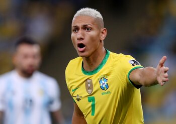 Richarlison en la final de