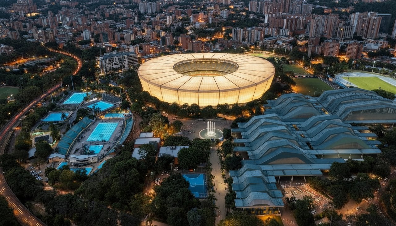 La remodelación del estadio Atanasio Girardot contempla ampliar su capacidad a más de 60.000 espectadores y renovar parte del espacio público de su entorno. - crédito Alcaldía de Medellín