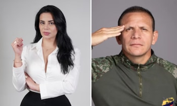 Alejandra Omaña cuestionó a Germán Rodríguez por asegurar que las demandas por alimentos en su contra son de hace 20 años - crédito @amaranta.hankx/Instagram y cortesía a Infobae Colombia