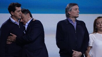 Dirigentes oficialistas acompañaron a Sergio