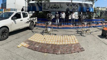 Decomisaron en Ecuador tres drones