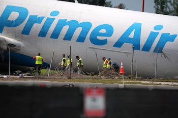 Expertos señalaron que la tripulación del avión de carga de Amazon tuvo margen para reducir la velocidad o abortar el aterrizaje antes de tocar pista (AP)