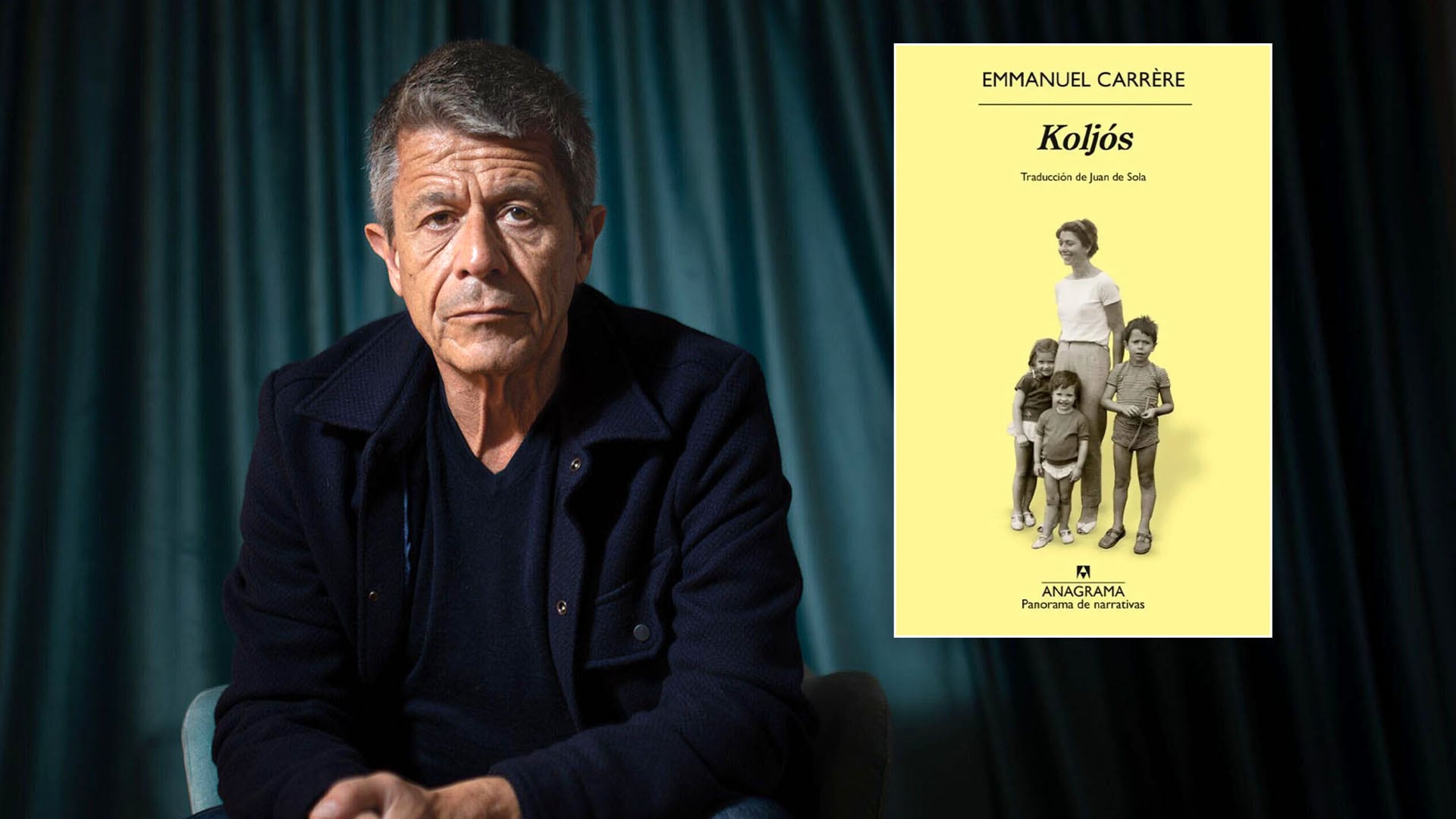 Emmanuel Carrère en Madrid, en 2023. Su nuevo libro aborda temas familiares pero esta vez ya sin la mirada vigilante de los mayores. Crédito: Album / Archivo ABC / Isabel B. Permuy (Grosby)