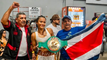 “Me hacían bullying”: la historia de la boxeadora con raíces nicaragüenses que busca una corona mundial