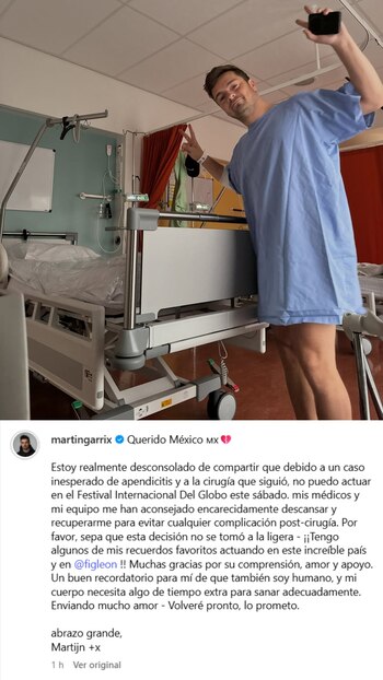 El DJ compartió una fotografía