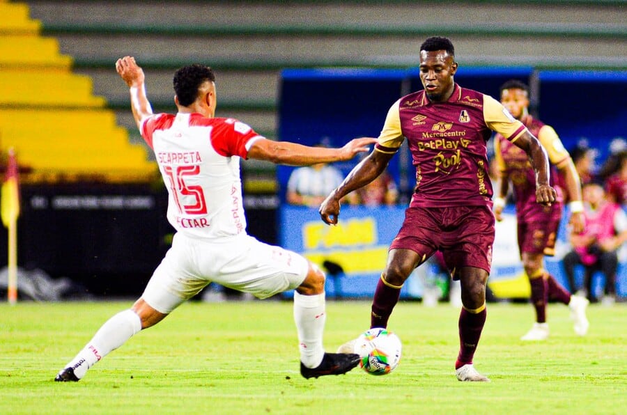 Tolima quiere acercarse a la clasificación en las finales del fútbol colombiano-crédito Jorge Cúellar/Colprensa